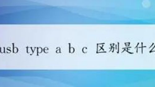 你能區分Type-A、Type-B、Type-C嗎？
